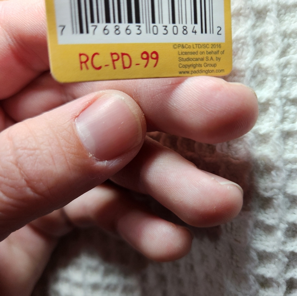 Paddington Bear Keychain with Red Coat 2016 NWT - Picture 4 of 8